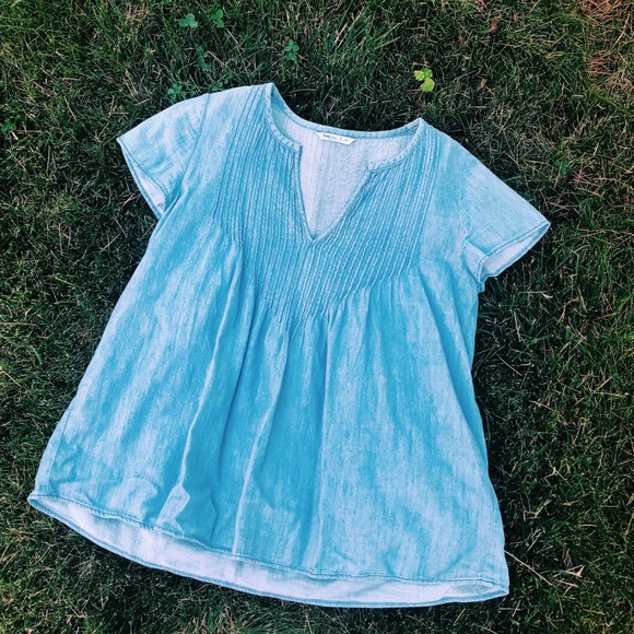 Tops - Gap babydoll jean tee